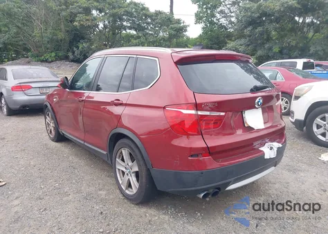 2012 BMW X3 xDrive35I из США, поврежденный, VIN 5UXWX7C50CL889602